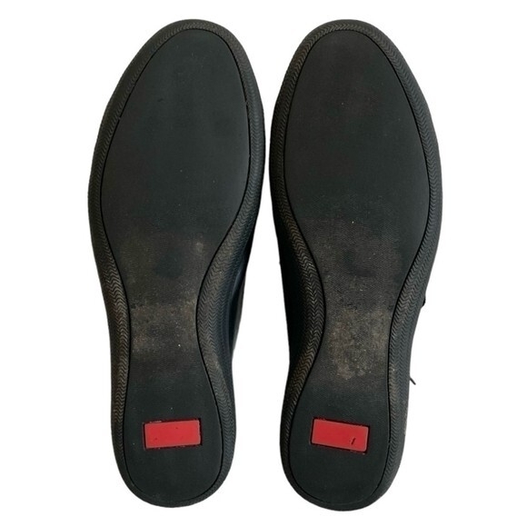 VITTO ROSSI Black Leather Lace-Up Sneakers Men’s Casual Comfy Shoes US 8 main image 6